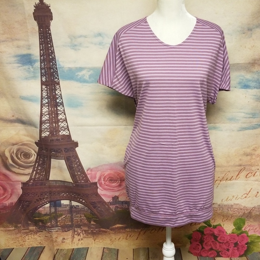 Uniqlo striped dress/tunic top …